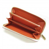 2011年春夏新作　Louis Vuitton 激安　ルイヴィトン 新作 人気 新品 通販＆送料込　モノグラム　マルチカラー　ヴェルティカル　ラウンドファスナー長財布　ジッピーウォレット　(ブロン×オランジュ)　M60274　