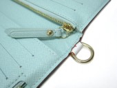 Louis Vuitton 激安　ルイヴィトン 新品　マルチカラー　財布　ポルトフォイユ・アンソリット　ブロンｘアニス（ライトブルー）　M93753