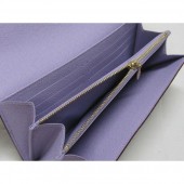 2011年春夏新作　Louis Vuitton 激安　ルイヴィトン 新作 人気 新品 通販＆送料込　モノグラム・マルチカラー LV　長財布　ポルトフォイユ・サラ　長札　ファスナー財布　ノワールｘヴィオレ（ヴァイオレット） M60273