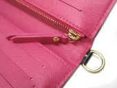 Louis Vuitton 激安　ルイヴィトン 新品　マルチカラー　財布　ポルトフォイユ・アンソリット　ノワールｘグルナード（ピンク）　M93754
