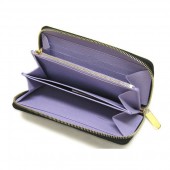 2011年春夏新作　Louis Vuitton 激安　ルイヴィトン 新作 人気 新品 通販＆送料込　マルチカラー　ジッピー・ウォレット　ラウンドファスナー長財布　ノワール×ヴィオレ　M60275