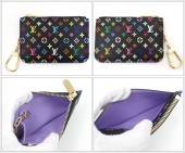 2011年新作　新色　Louis Vuitton 激安　ルイヴィトン 新品　モノグラム・マルチカポシェット・クレ コインケース ノワール/ブラック M60279