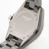 シャネル 新作＆送料込(CHANEL) ブラック＆ダイヤフェイス メンズ H1757