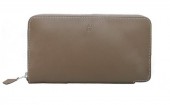 エルメス 新作＆送料込 ラウンドファスナー長財布 シルバー金具 HRQ-q023