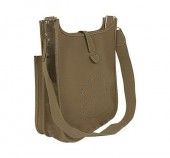 HERMES Evelyne エルメス 新作＆送料込　エヴリンⅡ ダークグレー トゴ シルバー金具 HRB-i035