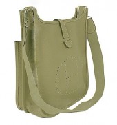 HERMES Evelyne エルメス 新作＆送料込　エヴリンⅡ グレー トゴ シルバー金具 HRB-i034