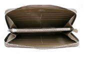 エルメス 新作＆送料込 ラウンドファスナー長財布 シルバー金具 HRQ-q021