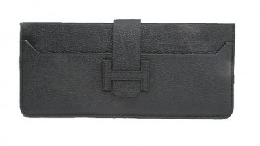 エルメス 新作＆送料込 最新財布 トゴ ブラック HRQ-q003