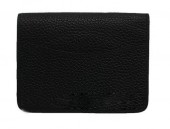 HERMES Dogon エルメス 新作＆送料込　ドゴンコインケース ブラック トゴ シルバー金具 HRQ-b039
