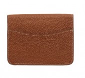 HERMES Dogon エルメス 新作＆送料込　ドゴンコインケース コーラル トゴ シルバー金具 HRQ-b042