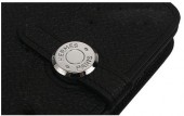 HERMES Dogon エルメス 新作＆送料込　ドゴンコインケース ブラック トゴ シルバー金具 HRQ-b039