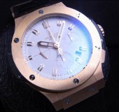 ウブロ 新作 ビッグバン44mm RedGold ホワイトダイヤル ムーブ刻印 ハイエンドモデル hb022