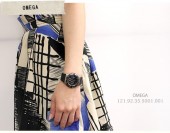 オメガ 腕時計 OMEGA コンステレーション ダブルイーグル 腕時計 自動巻き ブラック 121-92-35-50-01-001