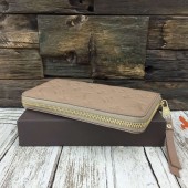 ルイヴィトン　ジッピー･ウォレット　カーフスキン　モノグラム　カードケース　 小銭入れ　長財布　デュンヌ　M60746