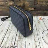 ルイヴィトン ポシェット・サンポール　ダミエ・キャンバス　カードケース　 財布　ハンドバッグ ネイビー N41219