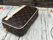 ルイヴィトン　ポシェット・サンポール　モノグラム・キャンバス　カードケース　 財布　ハンドバッグ　コーヒー N41219
