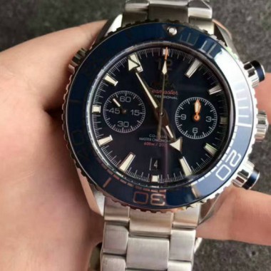 オメガ OMEGA シーマスター 600 プラネットオーシャン クロノグラフ リキッドメタル Seamaster Professional 600 Planet Ocean Chronograph Liquid Metal 232.90.46.51.03.001