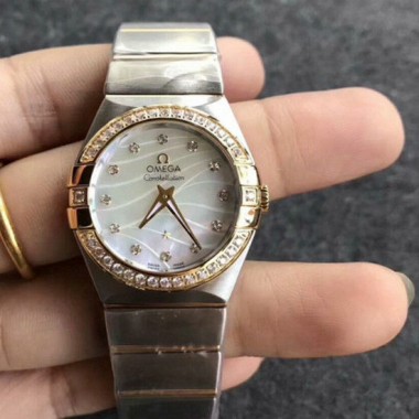 オメガ OMEGA コンステレーション ブラッシュ クォーツ Constellation Brush Quartz 123.25.24.60.55.011