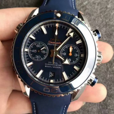 オメガ OMEGA シーマスター 600 プラネットオーシャン クロノグラフ リキッドメタル Seamaster Professional 600 Planet Ocean Chronograph Liquid Metal 232.92.46.51.03.001
