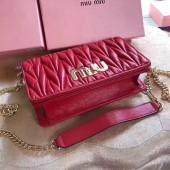 miumiu ミュウミュウ 新作 新入荷＆送料込 2WAY ショルダーハンドバッグ【ブラック】RN5069