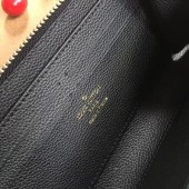 ルイヴィトン　ポルトフォイユ・クレマンス　カーフスキン　モノグラム　 カードケース　小銭入れ　長財布　ピンク　M60171