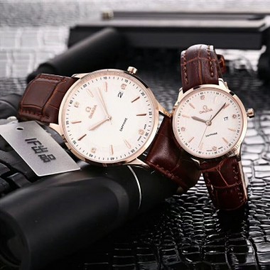 オメガ OMEGA デ・ヴィル プレステージ コーアクシャル De ville Prestige Co-Axial カップルは表 OMEGA114