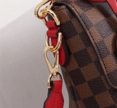 ルイヴィトン 人気 LOUISVUITTON 赤色 ダミエ　通販 ＆送料込 N40176