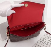 ルイヴィトン 人気 LOUISVUITTON 赤色 ダミエ　通販 ＆送料込 N40176