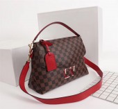 ルイヴィトン 人気 LOUISVUITTON 赤色 ダミエ　通販 ＆送料込 N40176