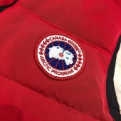 カナダグース レディース 赤色 男女兼用 新作＆送料込人気 婦人服 ダウンベスト canadagoose049