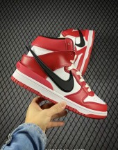ナイキ 新作 本革 NIKE 靴 Ambush x nike dunk high black 通販＆送料込 NK017