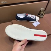 プラダ カジュアルシューズ 新作 本革 新品同様超美品 通販＆送料込 運動靴 男性用 PRA059