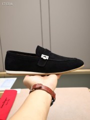 Ferragamo カジュアルシューズ 新作 本革 靴  通販＆送料込 男性用 fer010